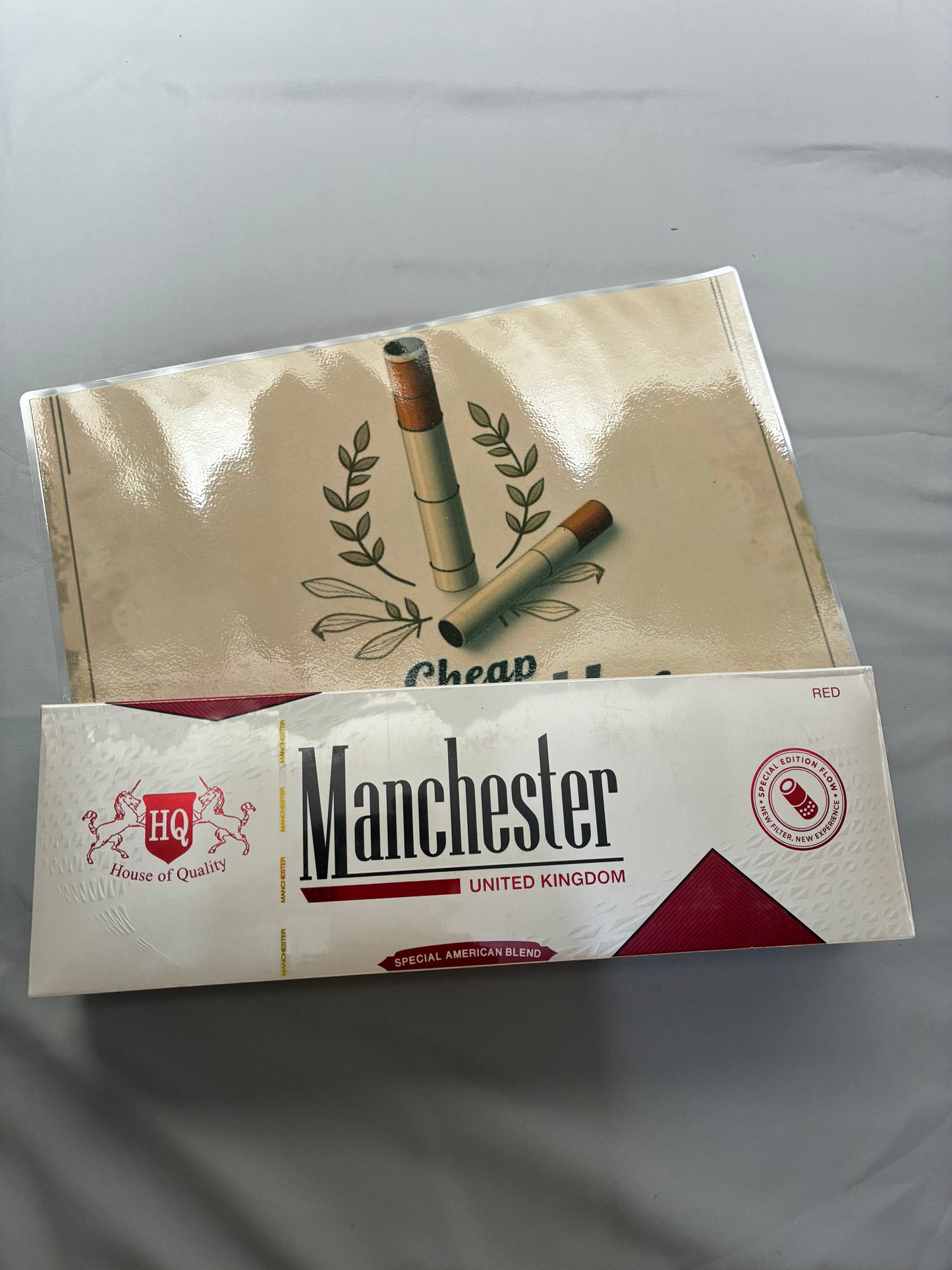 Manchester American Blend Flow Filter (Red) (10 Pack)