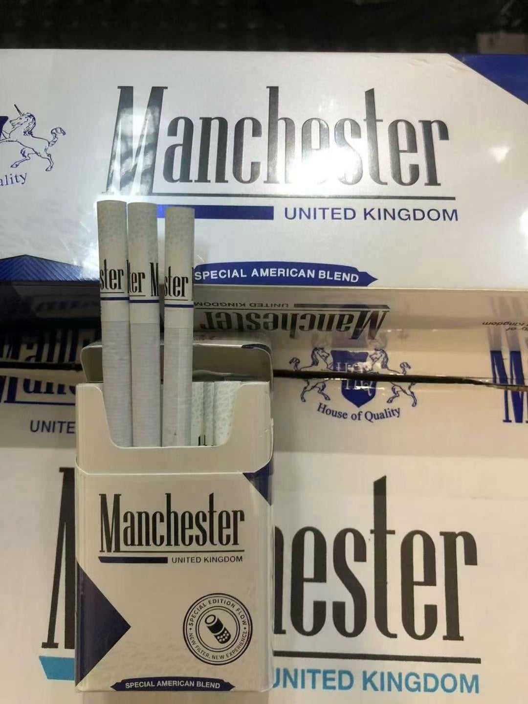 Manchester American Blend Flow Filter (Blue) (10 Pack)