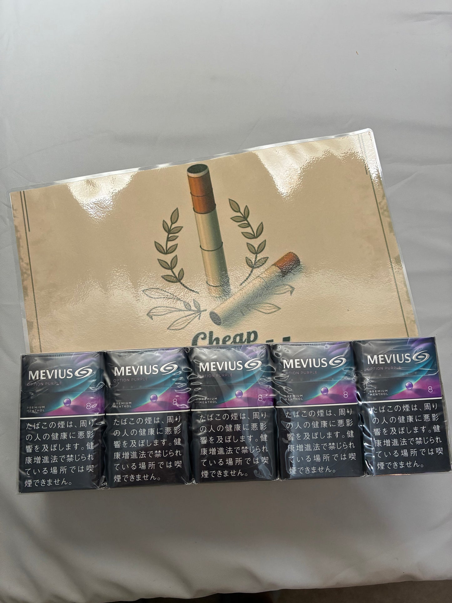 Mevius Option Purple [Blueberry Pop] (10 Pack)